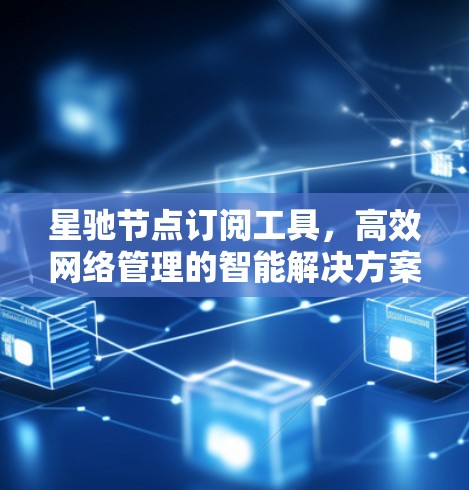 星驰节点订阅工具，高效网络管理的智能解决方案